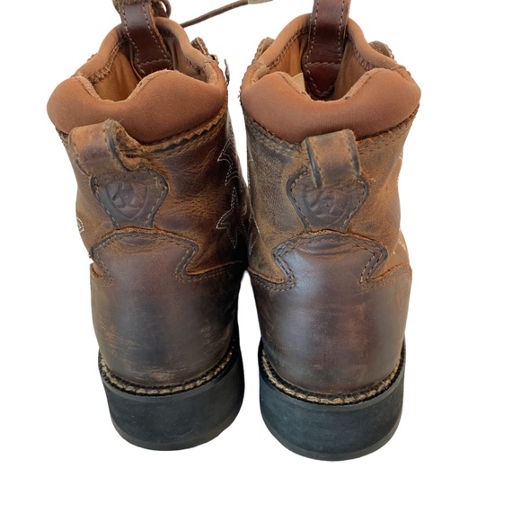 Ariat Probaby Lacer Womens Boot, 8, Driftwood Brown - Picture 10 of 16